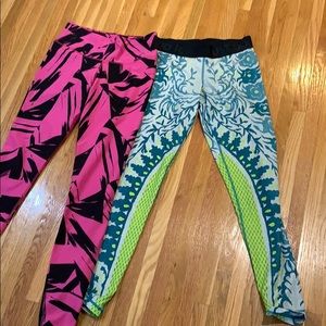 Two pairs of Nike leggings limited edition